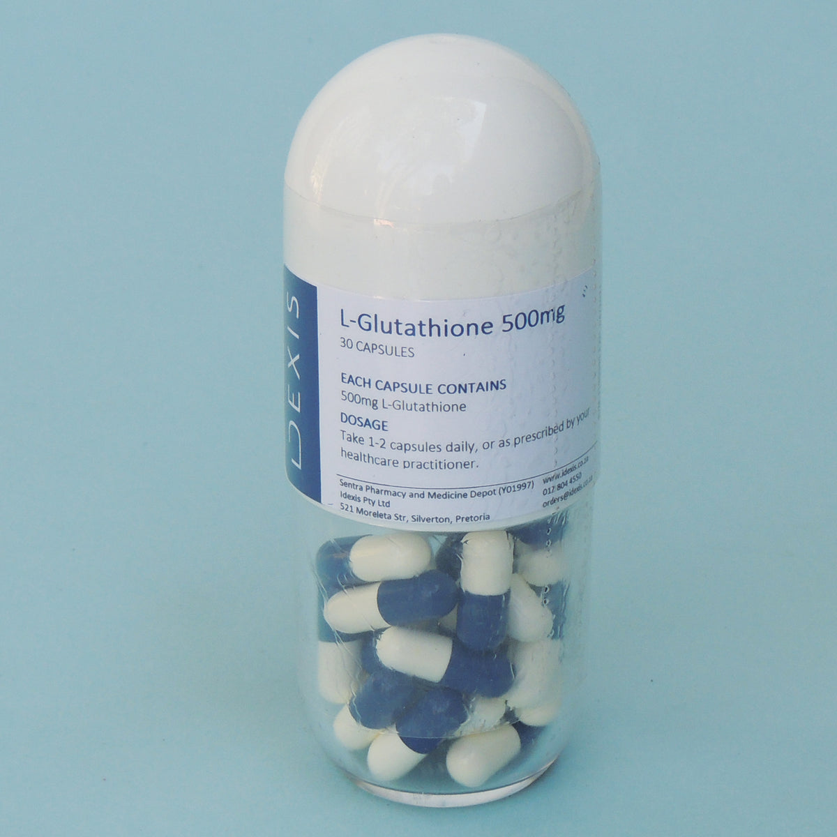 glutathione pretoria iDexis L-Glutathione 500mg (30's) – Managed Health 4 All